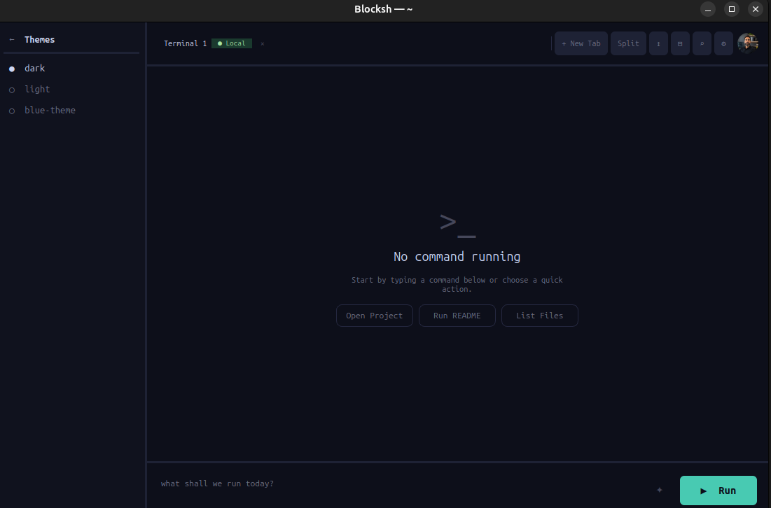 Catppuccin Mocha dark theme